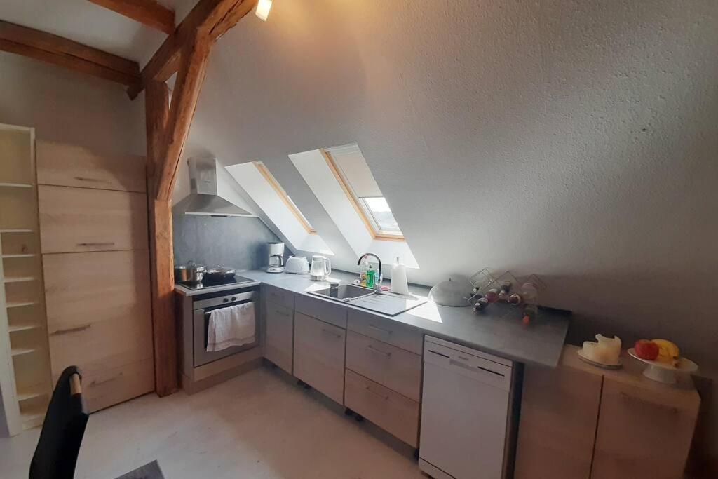 Gemuetliche Wohnung In Burg Burg bei Magdeburg Eksteriør billede